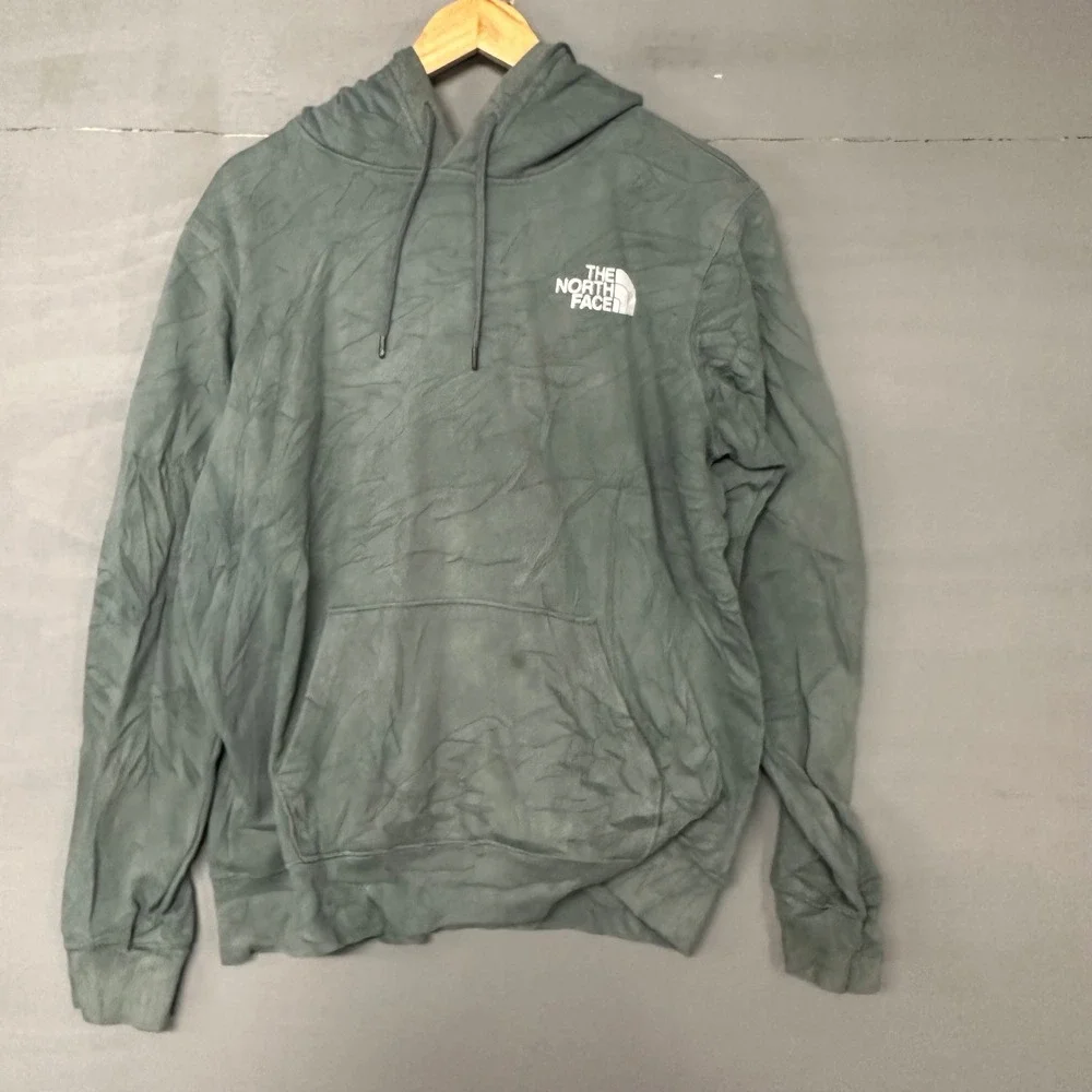 The North Face Mens Never Stop Exploring Graphic Hoodie‎ Sage Green Medium